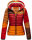 Navahoo Lulana Multikulti Damen Steppjacke color blocking B881 Multicolour - Autumn  Größe XS - Gr. 34