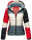 Navahoo Lulana Multikulti Damen Steppjacke color blocking B881 Multicolour - French Größe XL - Gr. 42