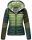 Navahoo Lulana Multikulti Damen Steppjacke color blocking B881 Multicolour - Forest Größe S - Gr. 36