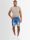A. Salvarini Herren Jeans Shorts kurze Hose Blau O-365