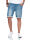 A. Salvarini Herren Jeans Shorts kurze Hose Hellblau O-366