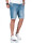A. Salvarini Herren Jeans Shorts kurze Hose Hellblau O-366 W33