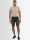 A. Salvarini Herren Jeans Shorts kurze Hose Schwarz O369