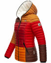 Navahoo Multikulti leichte Colour Blocking Damen Steppjacke B841 Autumn Größe XS - Gr. 34