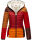 Navahoo Multikulti leichte Colour Blocking Damen Steppjacke B841 Autumn Größe XS - Gr. 34
