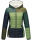 Navahoo Multikulti leichte Colour Blocking Damen Steppjacke B841 Forest Größe M - Gr. 38