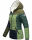 Navahoo Multikulti leichte Colour Blocking Damen Steppjacke B841 Forest Größe M - Gr. 38