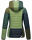 Navahoo Multikulti leichte Colour Blocking Damen Steppjacke B841 Forest Größe M - Gr. 38