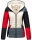 Navahoo Multikulti leichte Colour Blocking Damen Steppjacke B841 French Größe L - Gr. 40