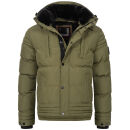 Alessandro Salvarini Herren Winterjacke mit Fellkragen...