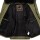 Alessandro Salvarini Herren Winterjacke mit Fellkragen O-281-Olive-Gr.S