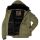 Alessandro Salvarini Herren Winterjacke mit Fellkragen O-281-Olive-Gr.3XL