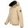 Alessandro Salvarini Herren Winterjacke mit Fellkragen O-281-Beige-Gr.S