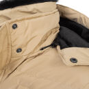 Alessandro Salvarini Herren Winterjacke mit Fellkragen O-281-Beige-Gr.3XL