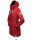 Marikoo Zimtzicke Print Damenjacke Softshell B614a Rot w.D. Größe XS - Gr. 34