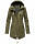 Marikoo Zimtzicke Print Damenjacke Softshell B614a Olive w.L. Größe M - Gr. 38
