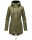 Marikoo Zimtzicke Print Damenjacke Softshell B614a Olive w.L. Größe M - Gr. 38