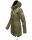 Marikoo Zimtzicke Print Damenjacke Softshell B614a Olive w.L. Größe M - Gr. 38