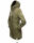Marikoo Zimtzicke Print Damenjacke Softshell B614a Olive w.L. Größe M - Gr. 38