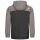 Alessandro Salvarini Herren leichte Regenjacke O-322-Schwarz-Dunkelgrau
