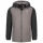 Alessandro Salvarini Herren leichte Regenjacke O-322-Dunkelgrau-Schw-Gr.S