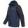 Alessandro Salvarini Herren leichte Regenjacke O-322-Navy-Schw-Gr.S