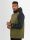 Alessandro Salvarini Herren leichte Regenjacke O-322-Olive-Schwarz