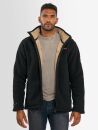 Arctic Seven Herren Fleece Jacke O325 Schwarz