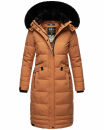 Navahoo Fahmiyaa Damen lange Winterjacke Mantel gesteppt...