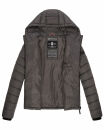 Marikoo Kuala leichte Damen Steppjacke B403 Anthrazit Größe S - Gr. 36