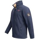 Arctic Seven Herren Fleece Jacke Winter Fleecejacke O-325-Navy-Gr.S