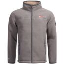 Arctic Seven Herren Fleece Jacke Winter Fleecejacke O-325-Dunkelgrau-Gr.3XL