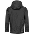 Alessandro Salvarini Herren leichte Regenjacke O-323-Schwarz-Gr.M