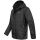 Alessandro Salvarini Herren leichte Regenjacke O-323-Schwarz-Gr.L