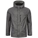Alessandro Salvarini Herren leichte Regenjacke O-323-Dunkelgrau-Gr.L