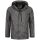 Alessandro Salvarini Herren leichte Regenjacke O-323-Dunkelgrau-Gr.L