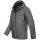 Alessandro Salvarini Herren leichte Regenjacke O-323-Dunkelgrau-Gr.L