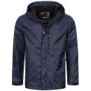 Alessandro Salvarini Herren leichte Regenjacke O-323-Navy-Gr.S