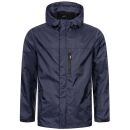 Alessandro Salvarini Herren leichte Regenjacke O-323-Navy-Gr.S