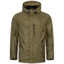 Alessandro Salvarini Herren leichte Regenjacke O-323-Olive-Gr.M