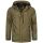 Alessandro Salvarini Herren leichte Regenjacke O-323-Olive-Gr.L