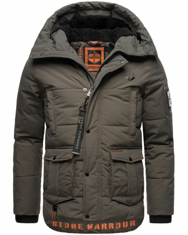 Stone Harbour Admaroo warme Winterjacke B733 Anthrazit Größe XXL - Gr. 2XL