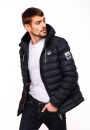 Stone Harbour Zaharoo wasserdichte Herren Regen Steppjacke B731 Navy Größe XL - Gr. XL