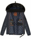 Stone Harbour Zarlaan Herren Winterjacke Parka B730 Navy Größe XXL - Gr. 2XL