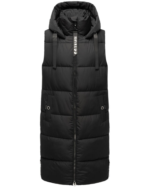 Navahoo Schnuffelchen Damen Weste B942 Schwarz Größe XXL - Gr. 44
