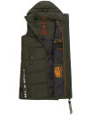 Navahoo Schnuffelchen Damen Weste B942 Dunkel Olive Größe XS - Gr. 34