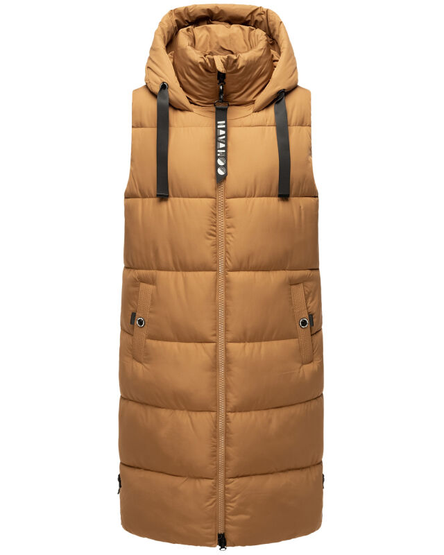 Navahoo Schnuffelchen Damen Weste B942 Camel Größe XS - Gr. 34