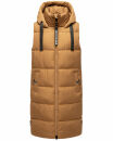 Navahoo Schnuffelchen Damen Weste B942 Camel...