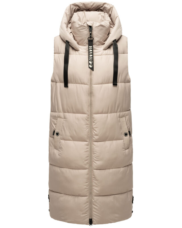 Navahoo Schnuffelchen Damen Weste B942 Taupe Größe L - Gr. 40