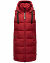 Navahoo Schnuffelchen Damen Weste B942 Bloodred...